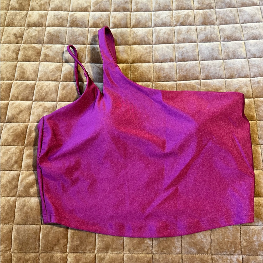Old Navy Active longline sports bra one shoulder